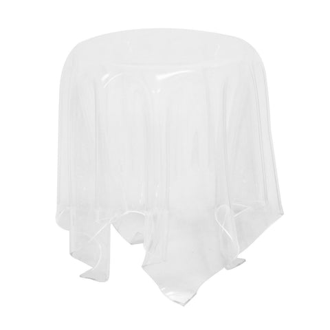 Clear Acrylic Blair Tablecloth Table