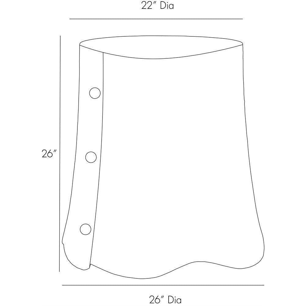 Emperor Side Table by Barry Dixon