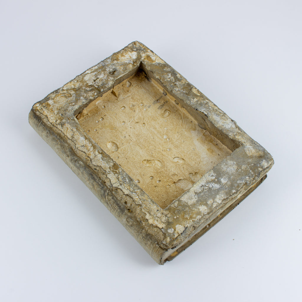 Cast Stone Book - Medium Scott's Poetic Works