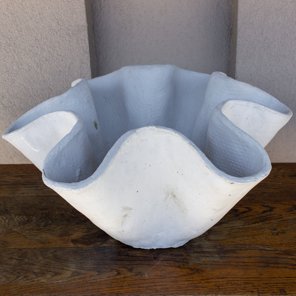Hand-Cast Stone Paris Bowl Planter