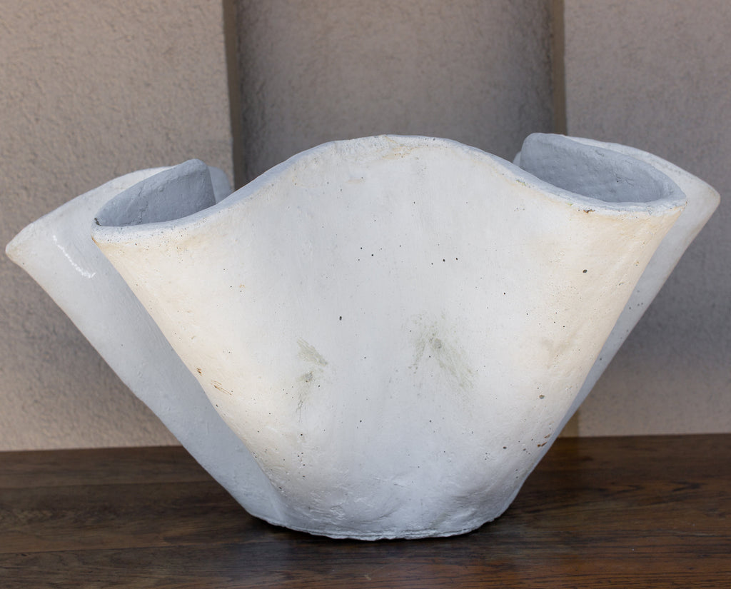 Hand-Cast Stone Paris Bowl Planter