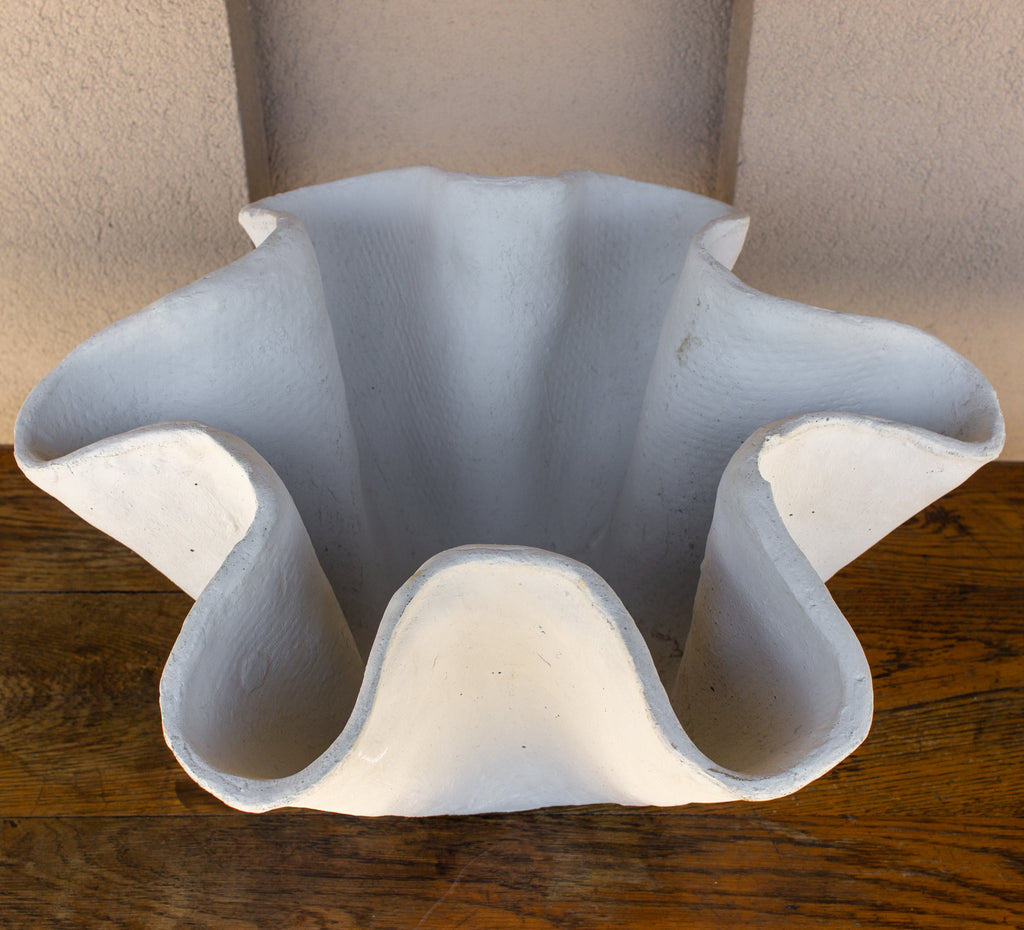 Hand-Cast Stone Paris Bowl Planter