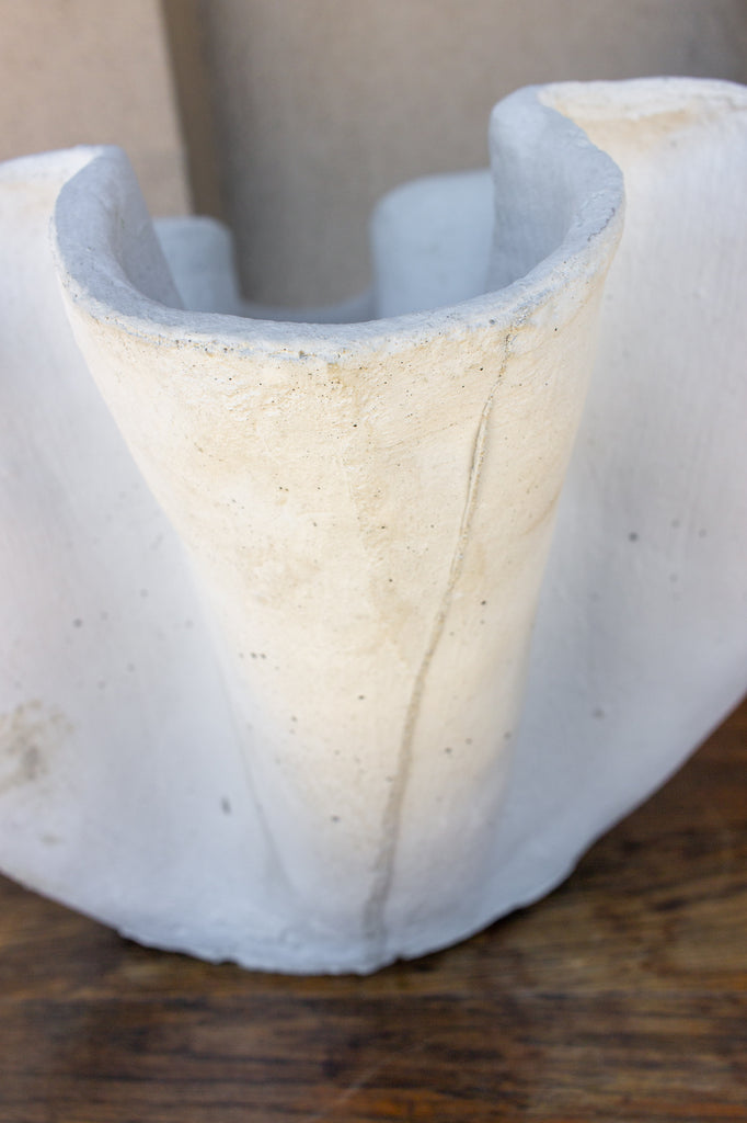 Hand-Cast Stone Paris Bowl Planter