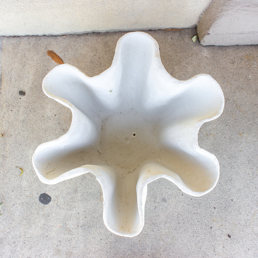Hand-Cast Stone Paris Bowl Planter