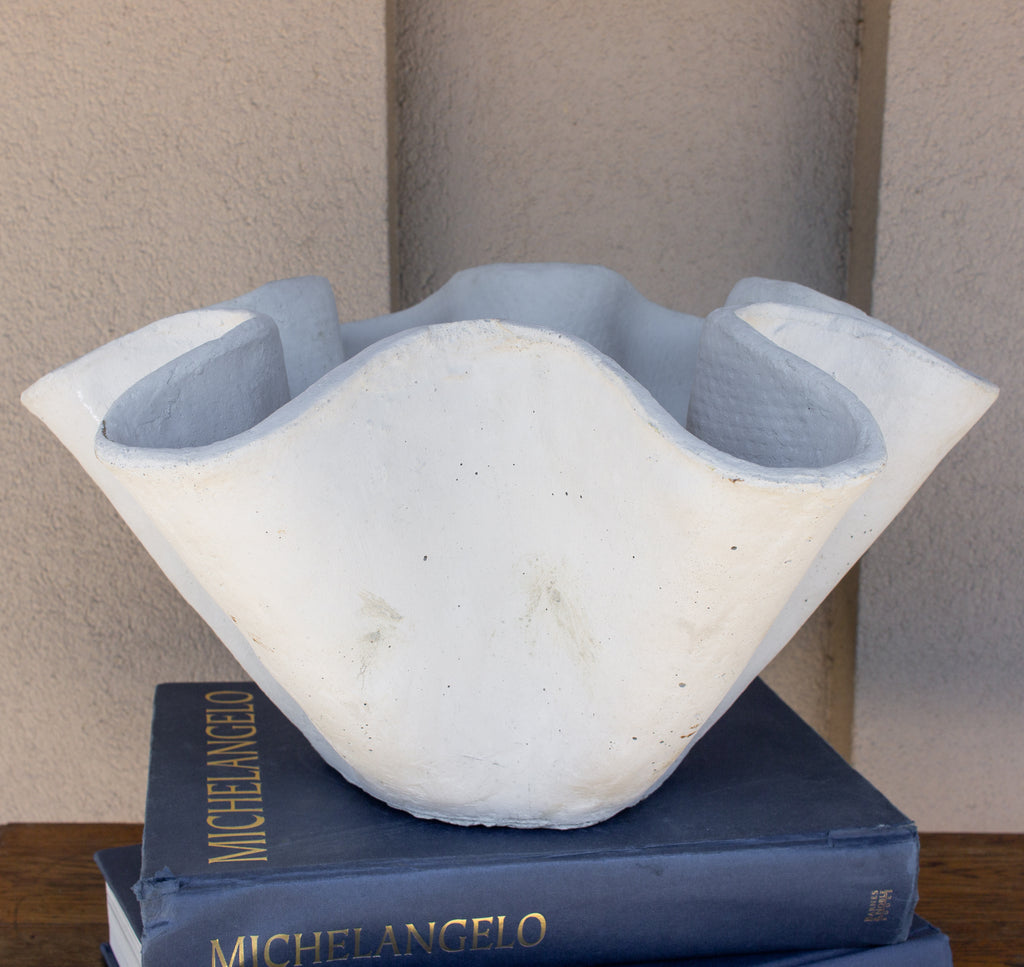 Hand-Cast Stone Paris Bowl Planter