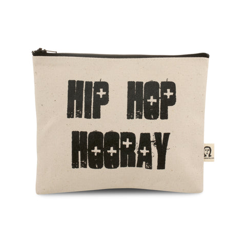 Hip Hop Hooray Canvas Printed Pouch