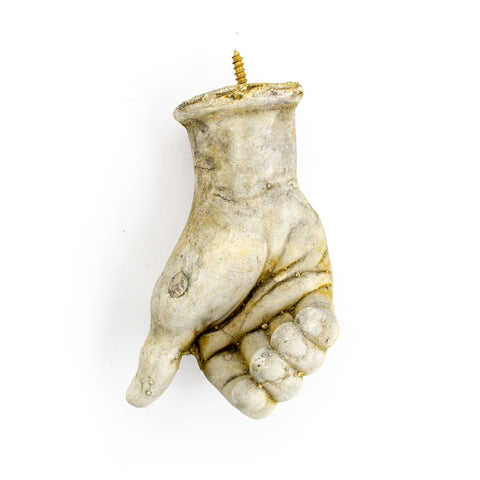 Cast Stone Hand Hook