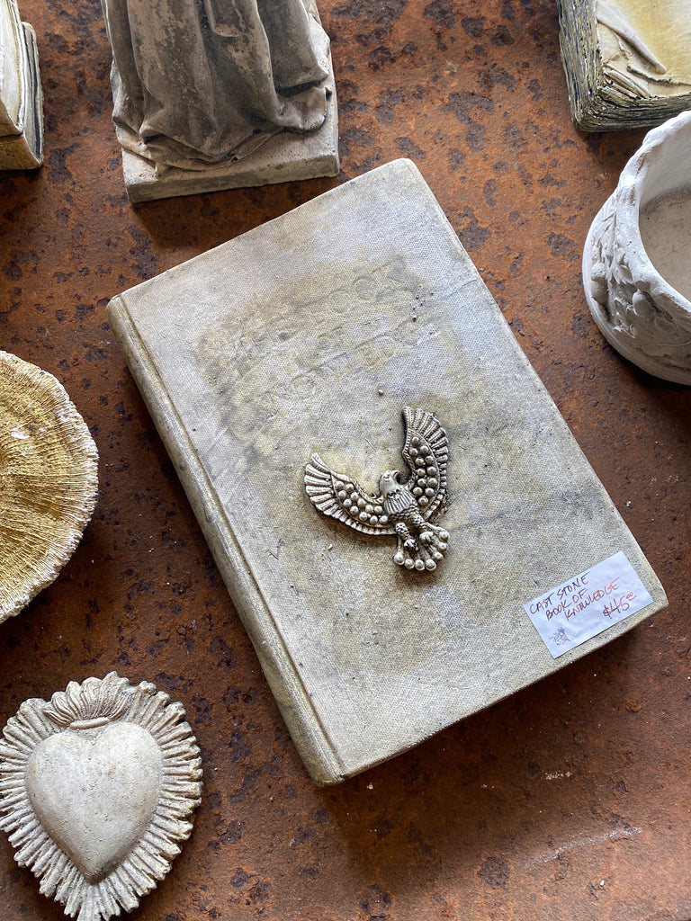 Cast Stone Book - Large Book of Knowledge