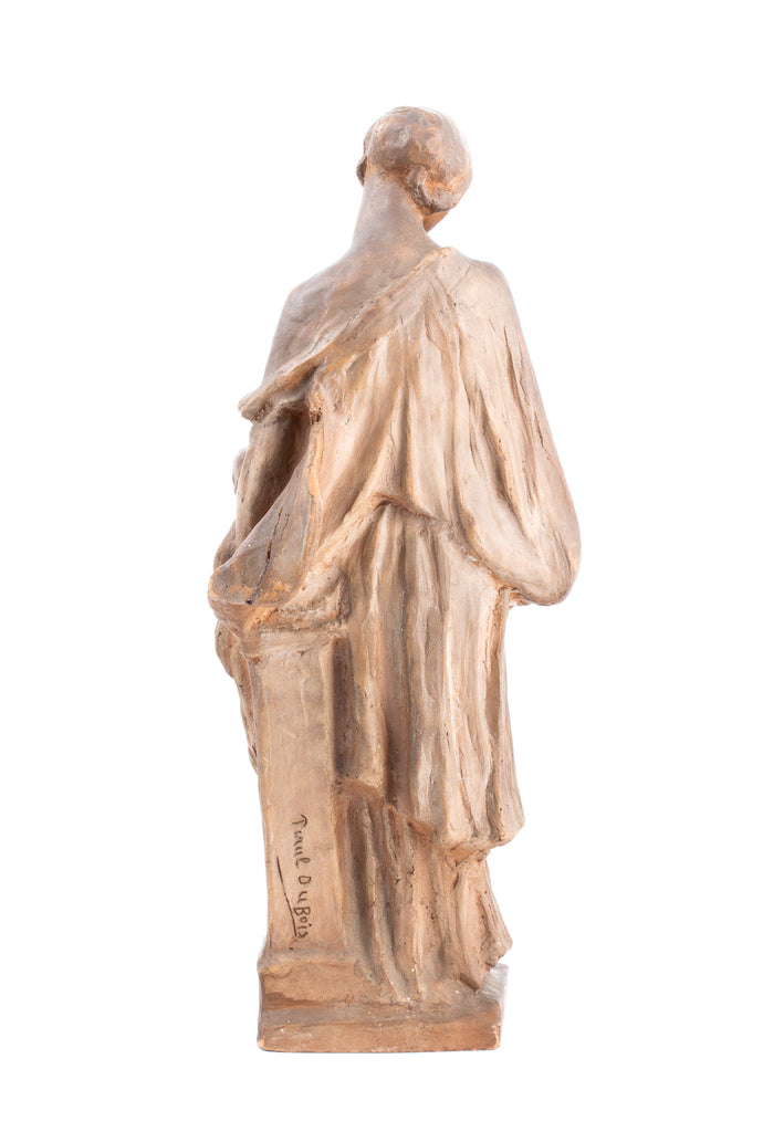 Vintage French Earthenware "Mother" Sculpture
