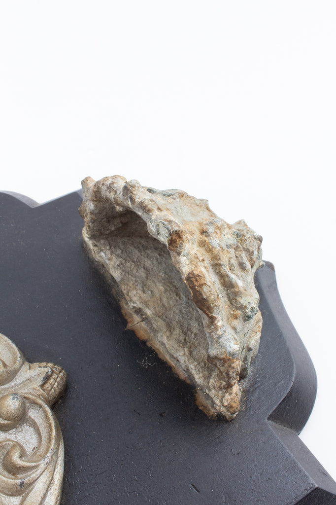 Antique French Holy Water Font Plaque