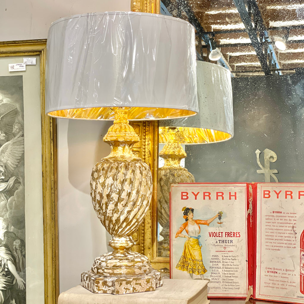 Helette Distressed Table Lamp