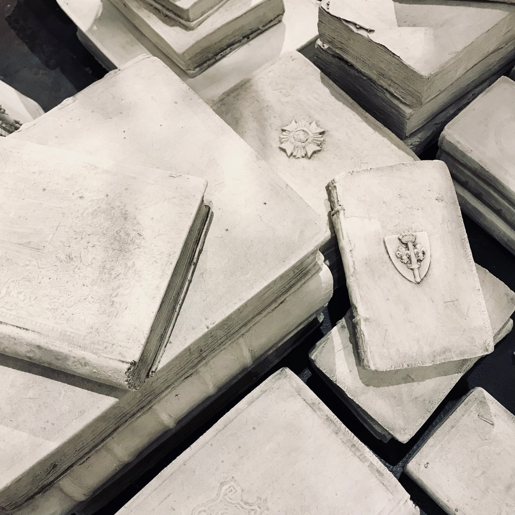Cast Stone Book - Medium Franklin Book