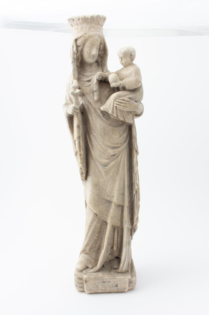 Antique French Religious Statue