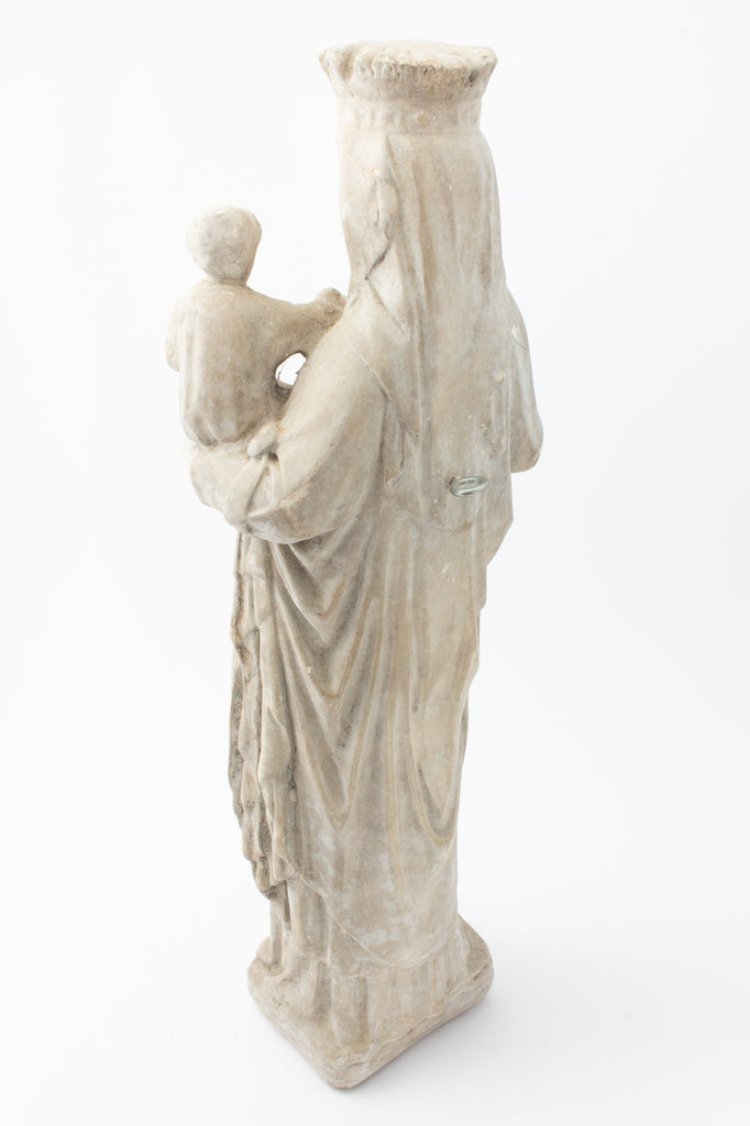 Antique French Religious Statue