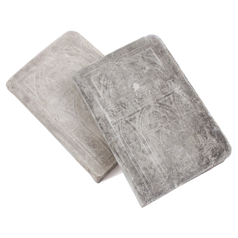 Cast Stone Book - Small New Testament Book