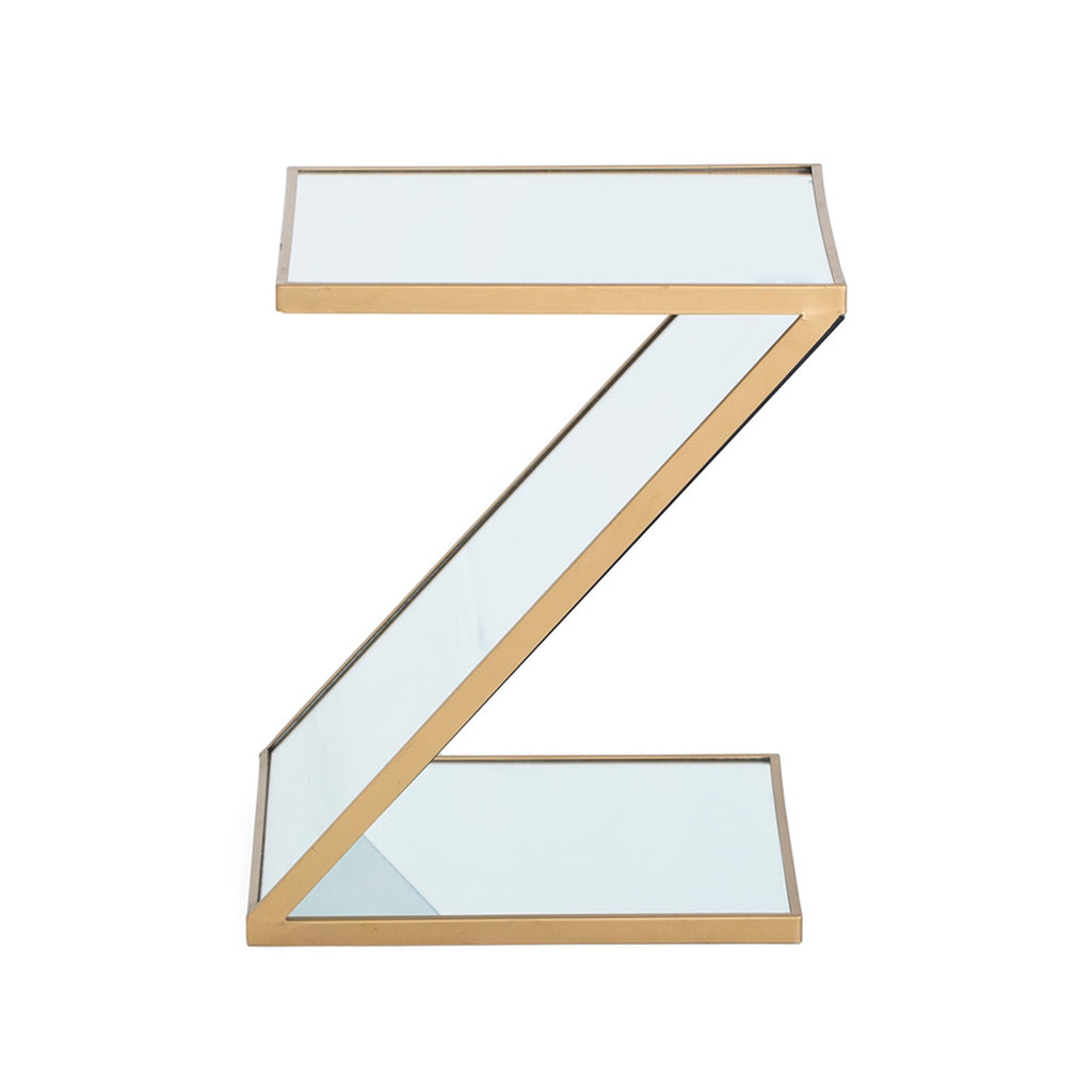 Belgian "Ennia" Mirrored Side Table