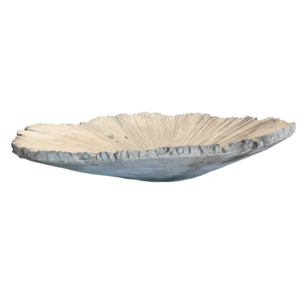Woodcut Stone Bowl