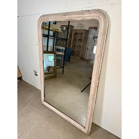 Antique French Stripped Louis Philippe Mirror