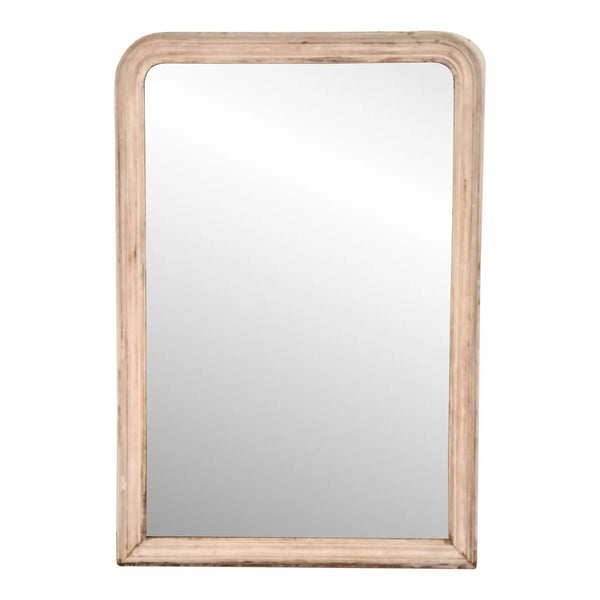 Antique French Stripped Louis Philippe Mirror