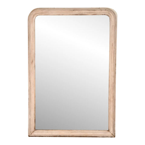 Antique French Stripped Louis Philippe Mirror