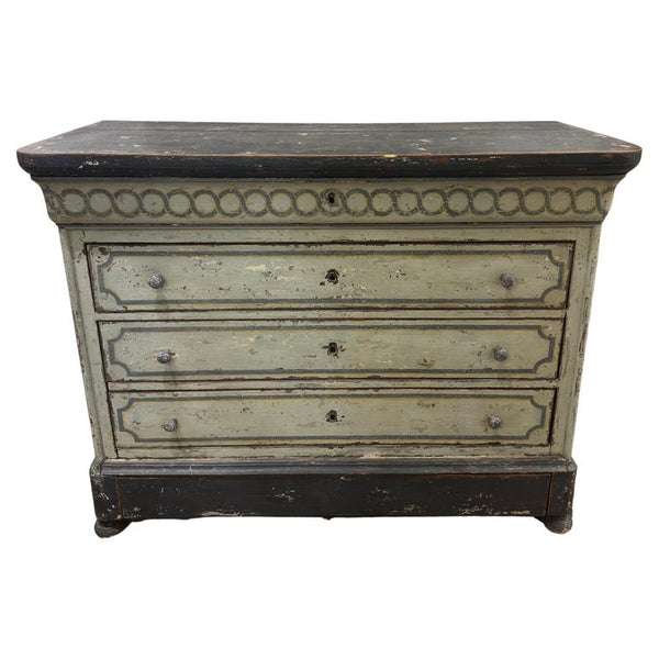 Antique French Painted Commode