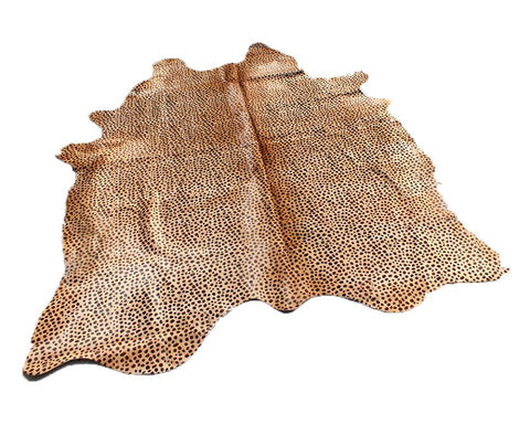 Cheetah Print Brazilian Cowhide