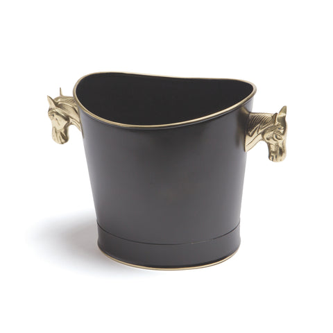 Metal Horsehead Handled Bronco Cooler