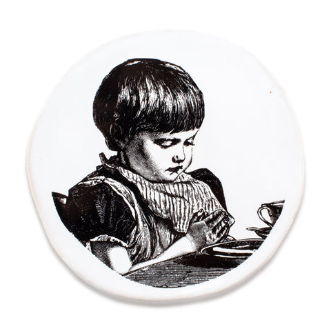 Kuhn Keramik Praying Child Very Small Plate