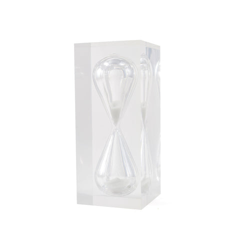 Acrylic Block Hourglass