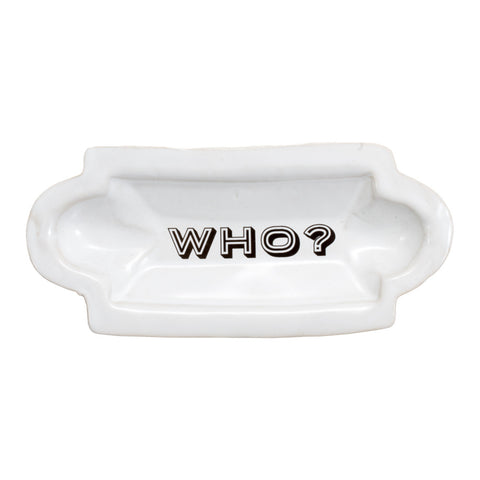 Kuhn Keramik "Who?" Tray