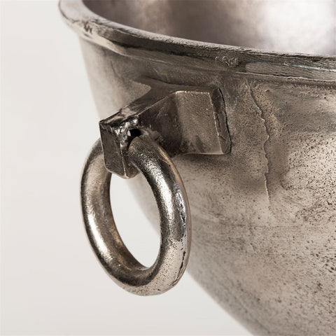 Nickel Plated Oversized Belgian "Andica" Footed Wine Cooler