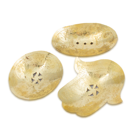 Handmade Brass Soap Dishes from Marrakech