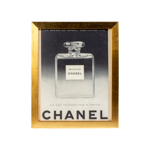 Vintage French Chanel Perfume Advertisement