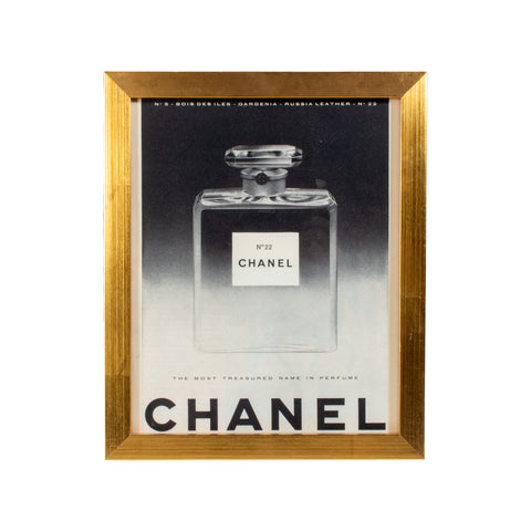 Vintage French Chanel Perfume Advertisement