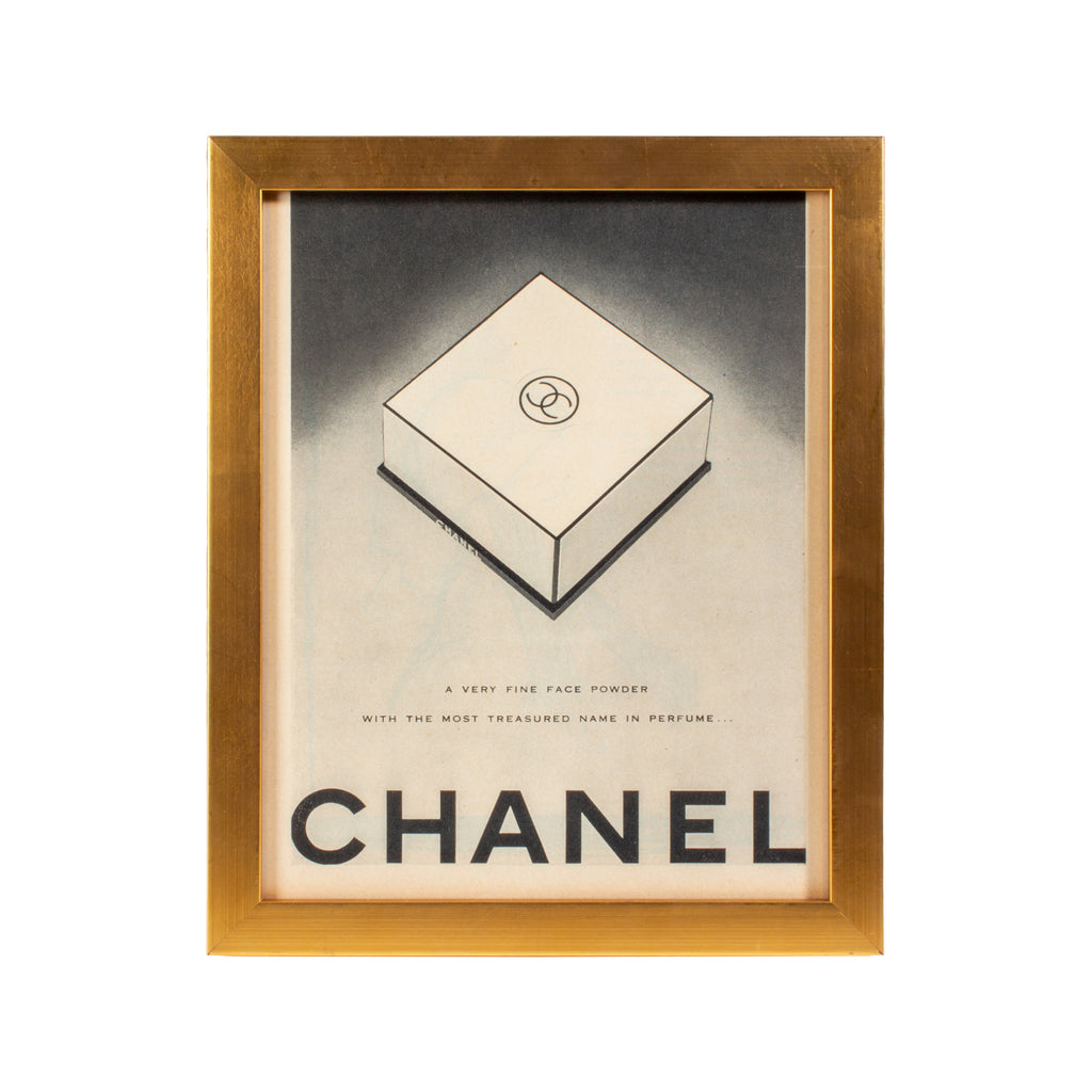 Vintage French Chanel Cosmetics Advertisement
