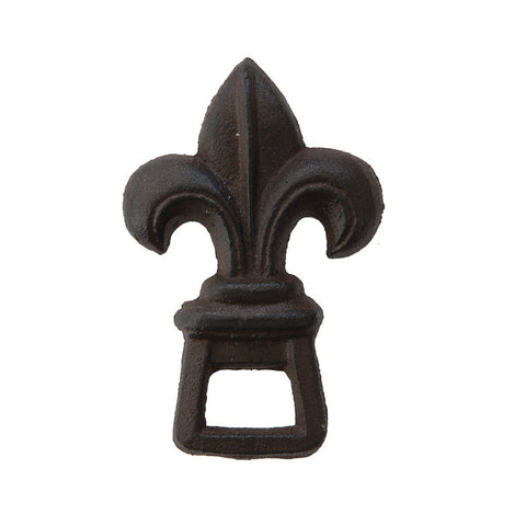 Cast Iron Fleur De Lis Bottle Opener