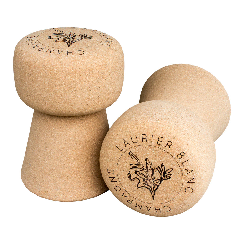 Portugueuse Champagne Cork Stool & Side Table