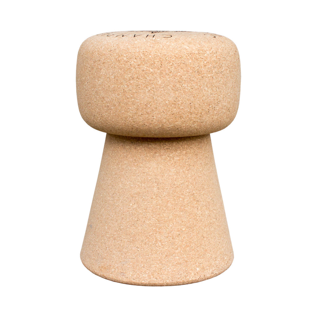 Portugueuse Champagne Cork Stool & Side Table
