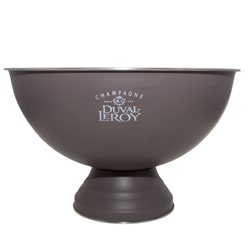 French Stainless Steel Champagne Bowl | Duval LeRoy Label