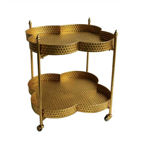 Clover Bar Cart & Side Table