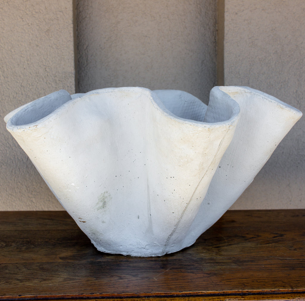 Hand-Cast Stone Paris Bowl Planter