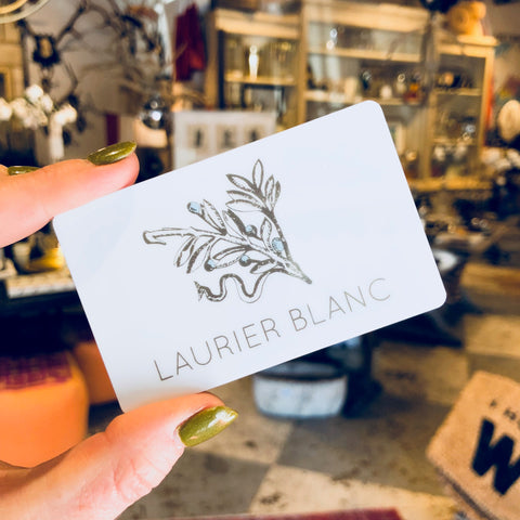 Laurier Blanc Gift Card