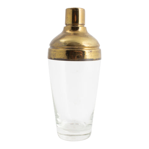 Mid-Century Italian Glass Cocktail Shaker