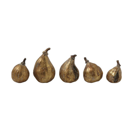 Golden Figs - Set of Five