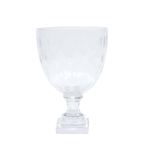 Footed Glass Hurricane