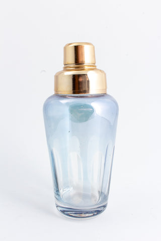 Mid-Century Italian Iridescent Glass Cocktail Shaker