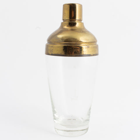 Mid-Century Italian Glass Cocktail Shaker