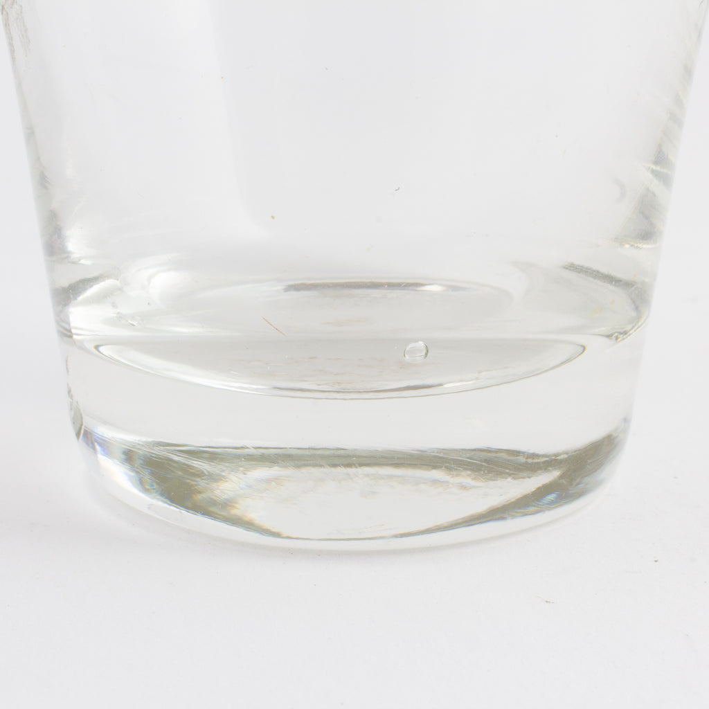 Mid-Century Italian Glass Cocktail Shaker