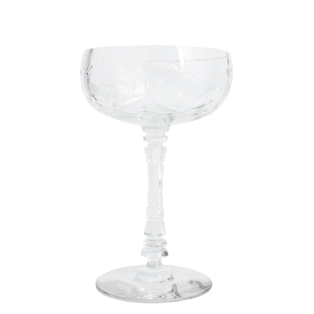 Vintage French Cut Crystal Glasses, Medium Size - Set of 11 – Laurier  Blanc