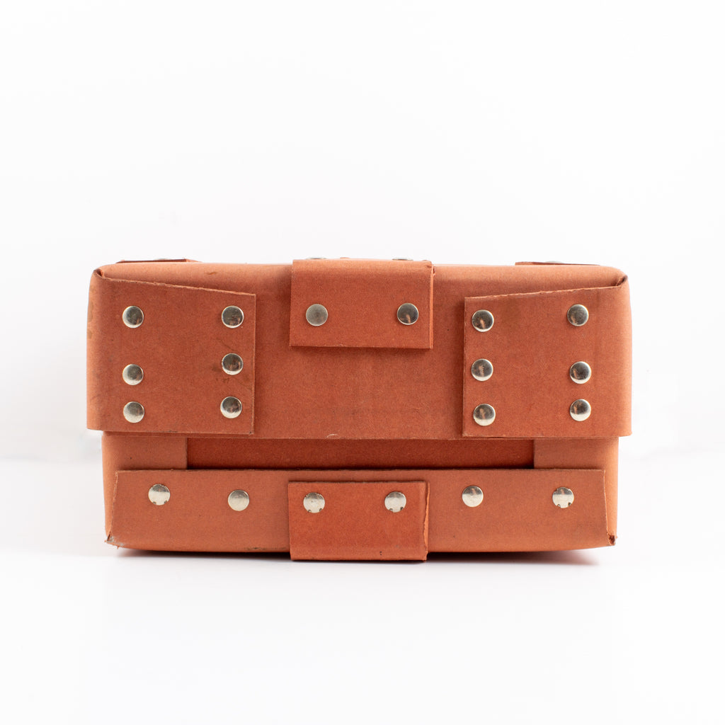 Vintage Studded Paper Boxes from a Belgian Atelier
